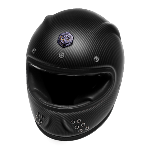 GUANG Full Face Charbon matte-o Casques Guang Helmet