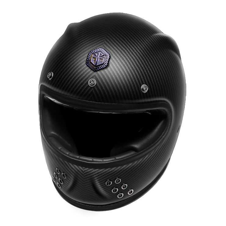 GUANG Full Face Charbon matte-o Casques Guang Helmet