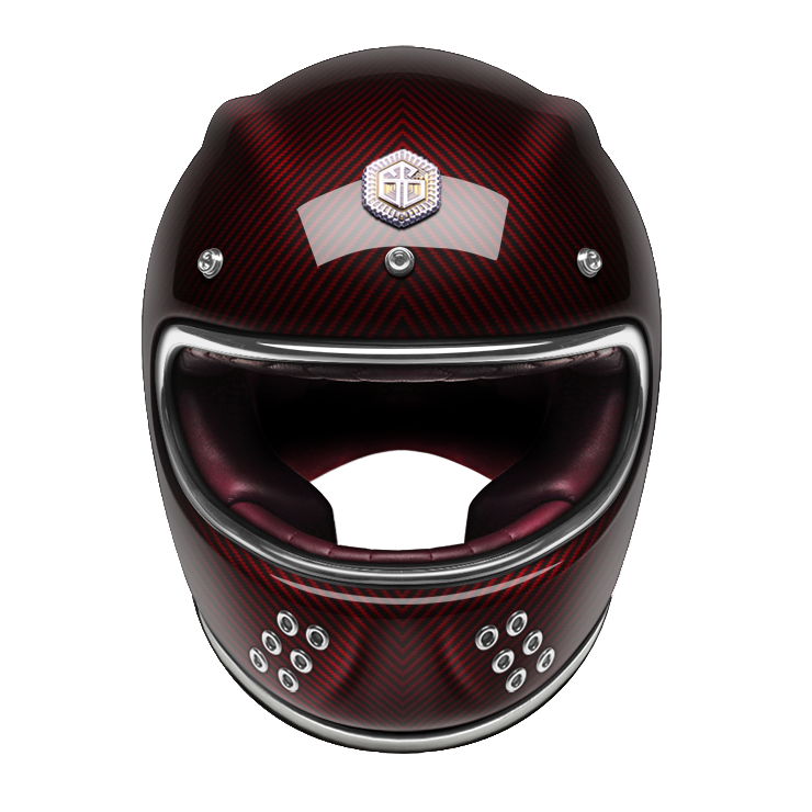 GUANG Full Face Le Vésuve glossy-fn Casques Guang Helmet