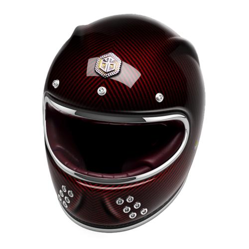 GUANG Full Face Le Vésuve glossy-o Casques Guang Helmet