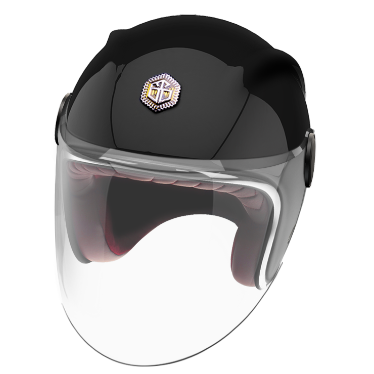 GUANG Jet Hématite Glossy