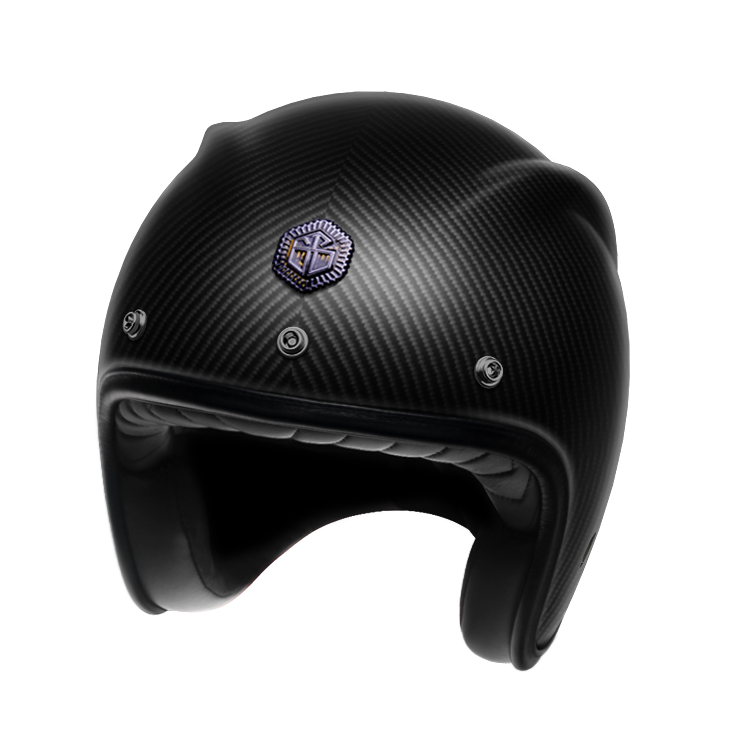 GUANG Open Face Charbon matte-f1 Casques Guang Helmet
