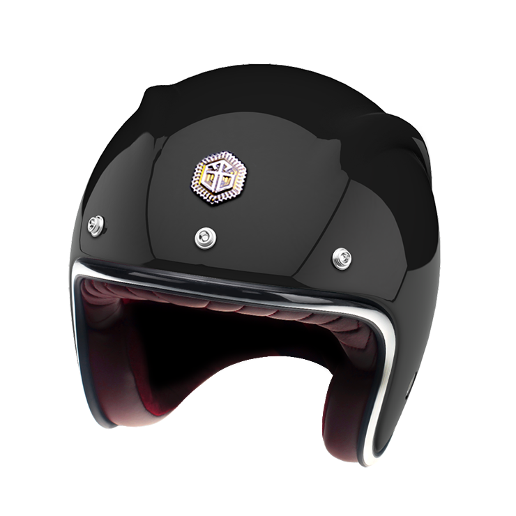 GUANG Open Face Hématite Glossy