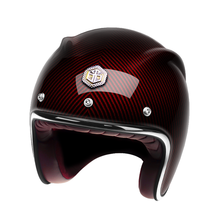 GUANG Open Face Le Vésuve glossy-1p Casques Guang Helmet