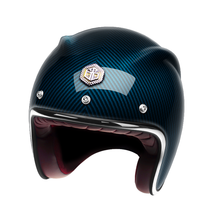 GUANG Open Face Sodalite glossy-o Casques Guang Helmet
