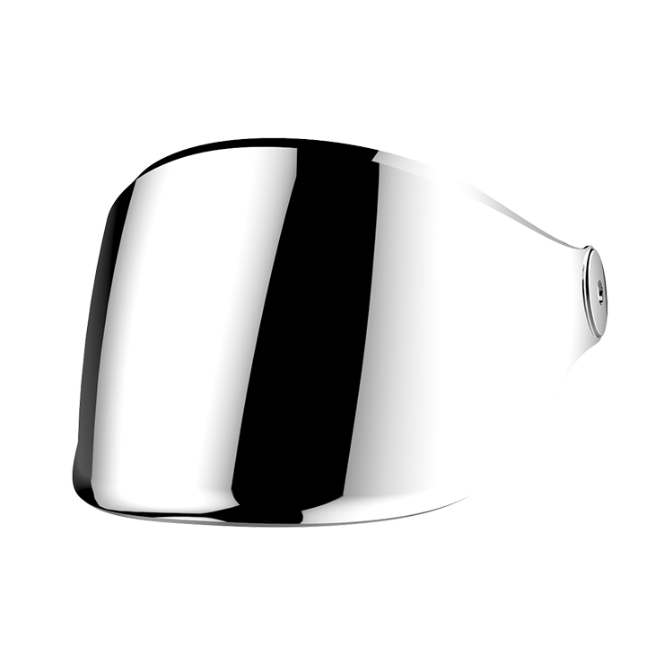 Jet Helmet Visor Irridium Silver