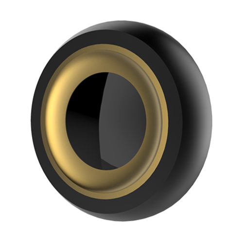 Black Cup Gold Ring Black Eye-1