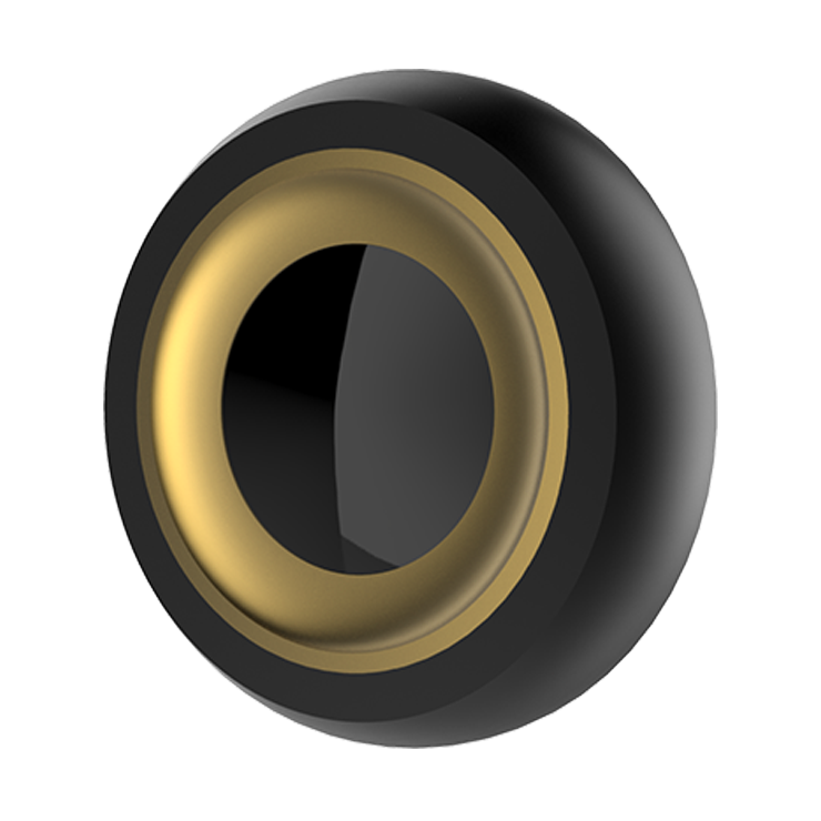 Black Cup Gold Ring Black Eye-1