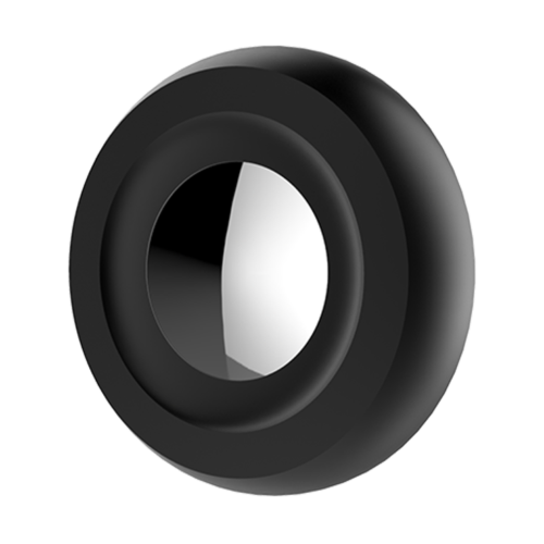 Black Cup Black Ring Silver Eye