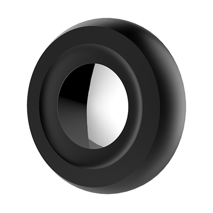 Black Cup Black Ring Silver Eye