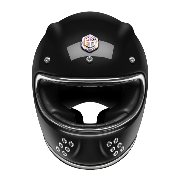 GUANG Full Face Hématite Glossy-B-M/L/XL - Image 2