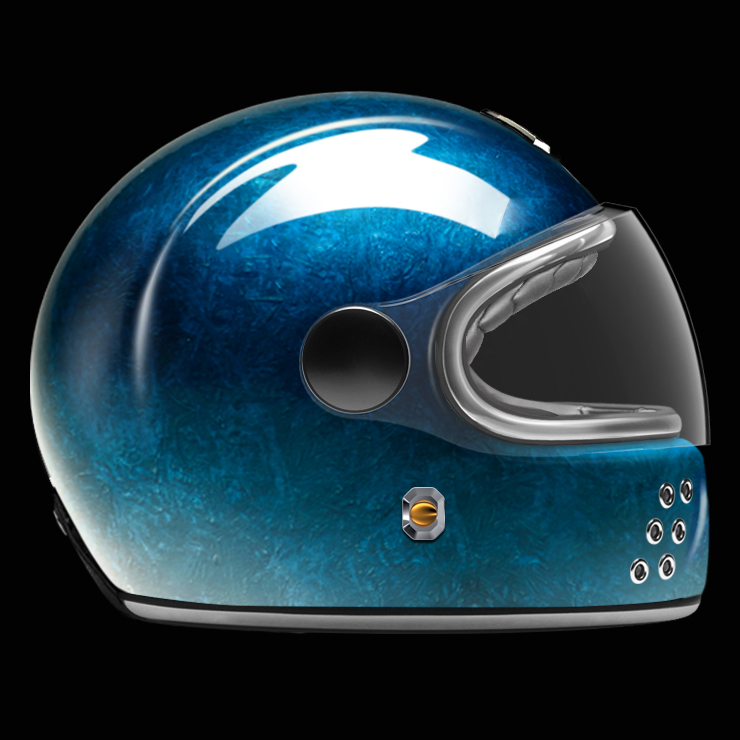X-GUANG Full Face Pacifique BLUE -XL - Image 2