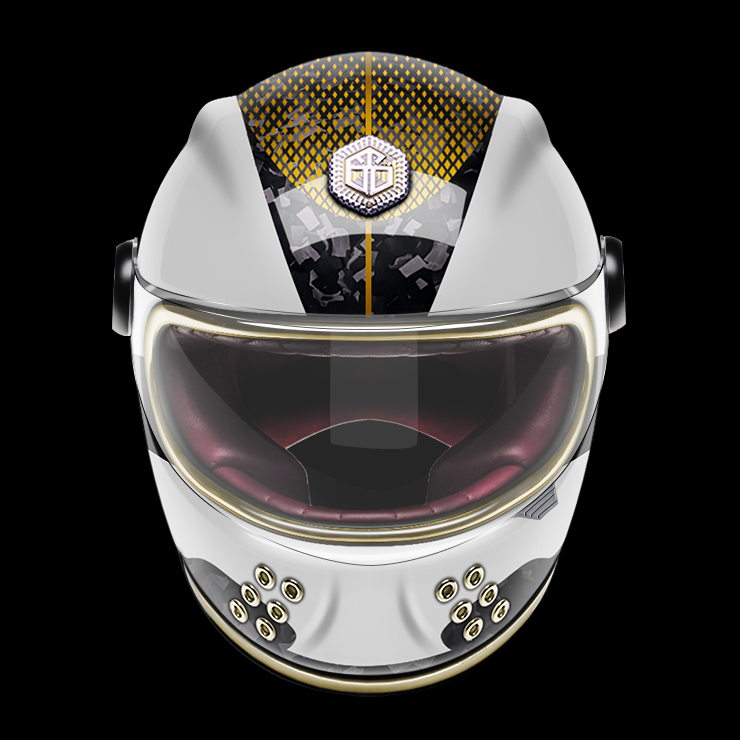 GUANG Full Face Custom Helmet Divo 1801-M