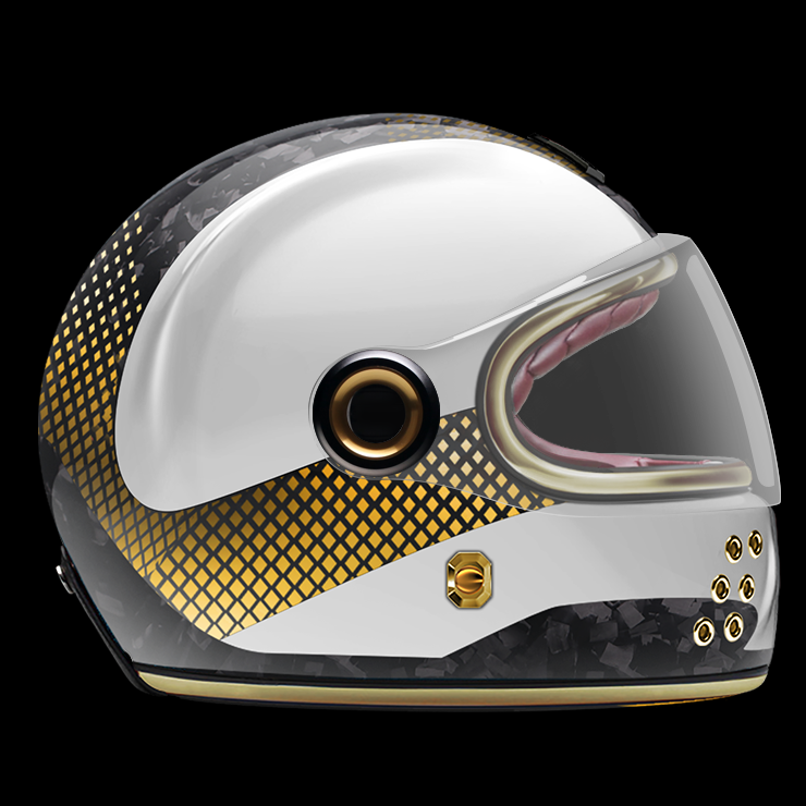 GUANG Full Face Custom Helmet Divo 1801-M - Image 4