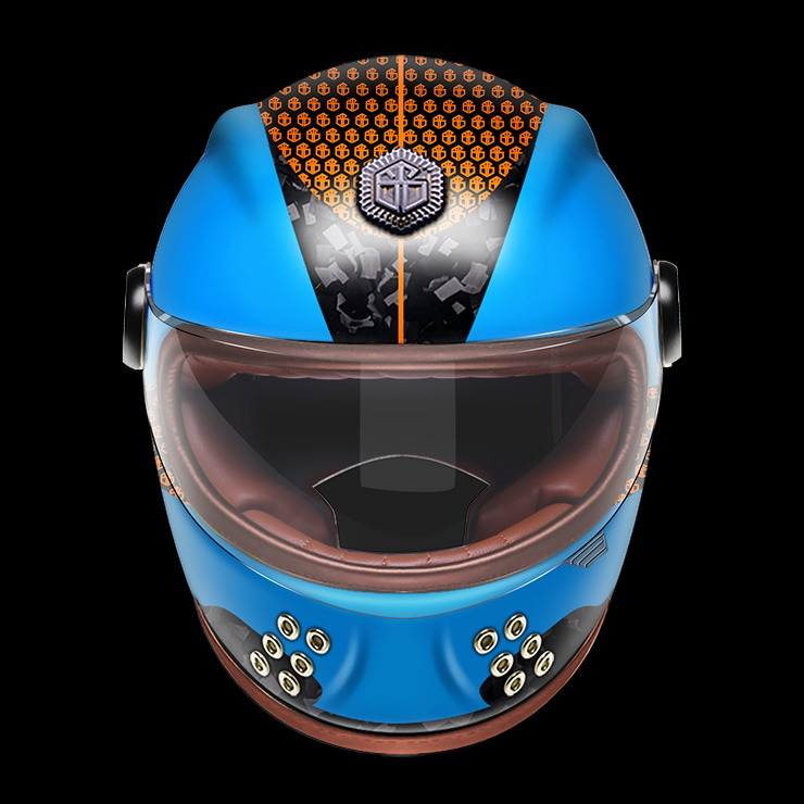 GUANG Full Face Custom Helmet Divo 1802-XL