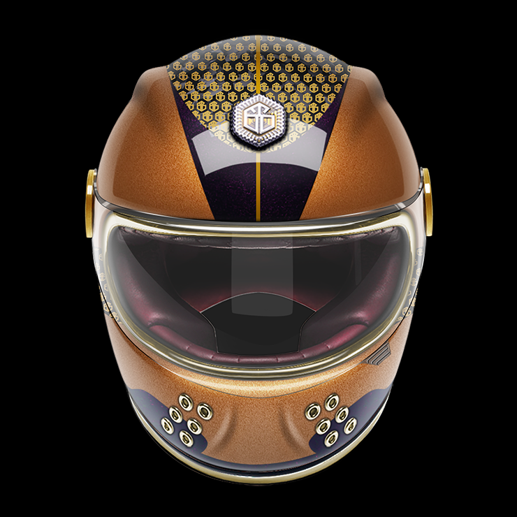 GUANG Full Face Custom Helmet Divo 2307-L