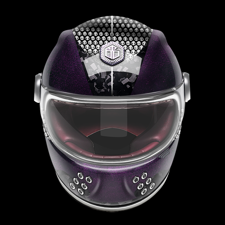 GUANG Full Face Custom Helmet Divo 2501-XL