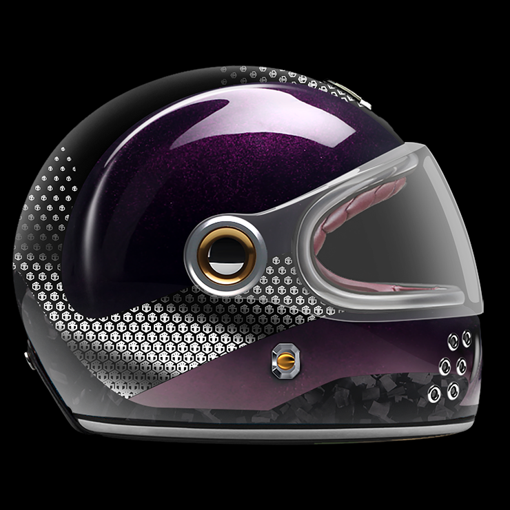 GUANG Full Face Custom Helmet Divo 2501-XL - Image 4