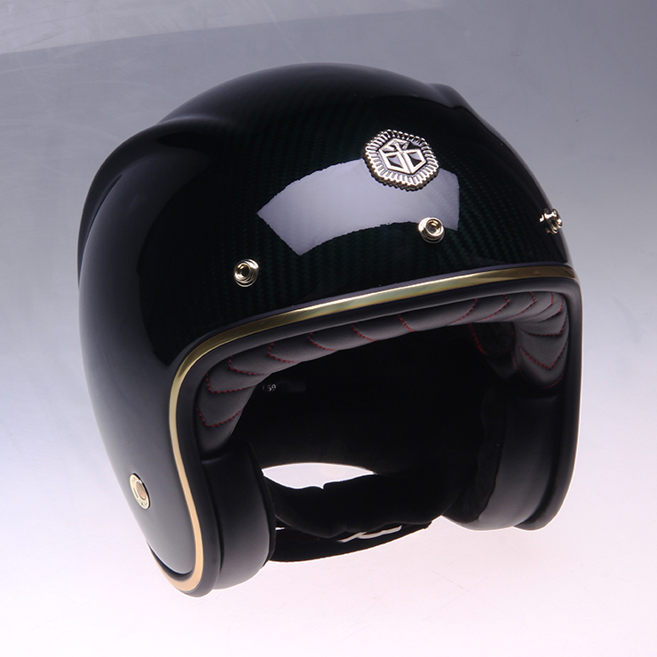 GUANG Open Face Green Carbon Glossy Complex Style-M/L/XL - Image 2